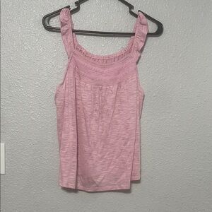 SO Blush Pink Textured Tank Top